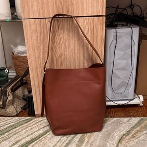Madewell Tan Leather Shoulder Bag